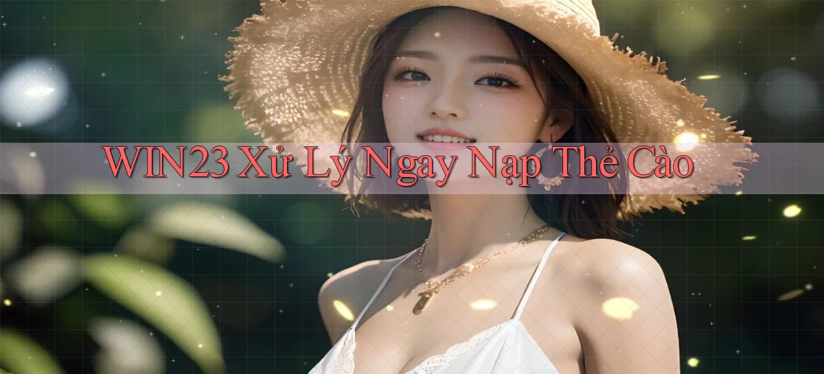 win23 xử lý ngay nạp thẻ cào