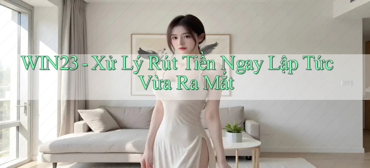 win23 xử lý rút tiền ngay lập tức vừa ra mắt