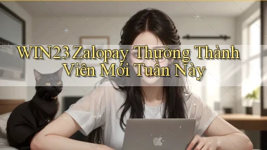 win23 zalopay thưởng thành viên mới tuần này